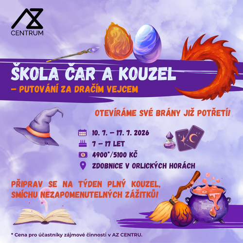 Škola čar a kouzel – putování za dračím vejcem